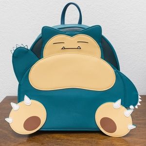 Loungefly Pokemon Snorlax Figural Mini Backpack EUC Like New